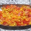 El cooksnap de Lady Marmalade cuando hizo Ensalada de tomate, zanahoria y choclo.