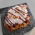 El cooksnap de Toni Martín cuando hizo Croissant de brioche hojaldrado relleno de nata de speculoos.