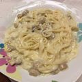 El cooksnap de Julieta N cuando hizo Salsa Alfredo: Salsa para pastas.