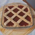 El cooksnap de Cariittoo Monsoon cuando hizo Pastafrola de dulce de membrillo súper fácil y económico, con aceite 🥧❤️.