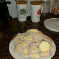 El cooksnap de Ana Laura Escobar cuando hizo Alfajores de maicena Royal .