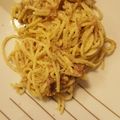 Szabina Mánya Cooksnap-ja, amikor elkészítette a(z) Klasszikus carbonara spagetti receptet.