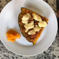 El cooksnap de Eric Cascante cuando hizo Ayote mantequilla Relleno.