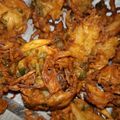 Nosheen Nadeem's cooksnap of when they made Palak Pakoray.