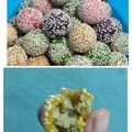 Cooksnap dari Ana Triana Sari untuk resep Onde-Onde Pelangi Mini (bisa frozen dan dijual)