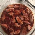El cooksnap de Jorge David Bertos Sevilla cuando hizo Presa Ibérica con salsa española.