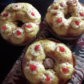 El cooksnap de Guada Frutos cuando hizo Roscas de pascua o reyes.