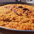 El cooksnap de El Menú de Gemma cuando hizo Arroz con pulpo y sobrasada ibérica.