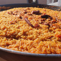 El cooksnap de El Menú de Gemma cuando hizo Arroz con pulpo y sobrasada ibérica.