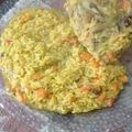 El cooksnap de Hernan D. Martinez cuando hizo Arroz amarillo con pollo.