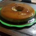 El cooksnap de Alejandra Medina cuando hizo Flan casero con 1 litro de leche.