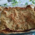 El cooksnap de Lara García Ordóñez cuando hizo Quiche de coliflor, champiñón y jamón.