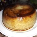 El cooksnap de milki cuando hizo Flan de plátanos con galletas en microondas.