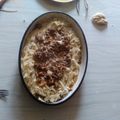 El cooksnap de Daniela Morales cuando hizo Tallarines caseros.