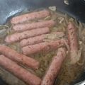 El cooksnap de MARIA ANTONIA TENORIO cuando hizo Salchichas al vino blanco.