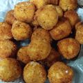 cattwilliams1990's cooksnap of when they made Chicken 'n' cheese balls.