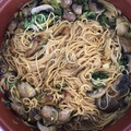 El cooksnap de Jonas Cobos cuando hizo Sopa de tallarines frescos con setas al curry.