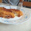 El cooksnap de Chocolate Moon cuando hizo Pechugas rellenas de jamón y queso.