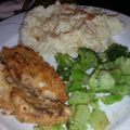 Livvy 's cooksnap of when they made Tinklee's Parmesan Crusted Fish Fillets.