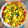 Tanzeena Mukherjee's cooksnap of when they made চিঁড়ের পোলাও (chirer polau recipe in Bengali).