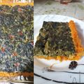 El cooksnap de Mayra Ortiz cuando hizo Tarta de acelga y espinaca con masa de calabaza (sin harina!).