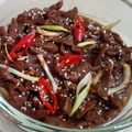 Cooksnap dari Jenny Mangundap untuk resep Beef Teriyaki Lada Hitam