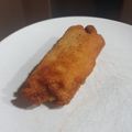 El cooksnap de Xavi cuando hizo Flamenquines de lomo de cerdo rellenos de Queso y Paté.