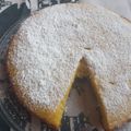 El cooksnap de Karina Mansilla Hernandez cuando hizo Torta de naranja 🍊 en licuadora con glasé de limón 🍋sin horno.