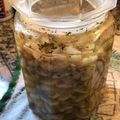 El cooksnap de Dante Heredia Mangupli cuando hizo Porotos en escabeche.