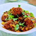 pinky makhija का कुकस्नैप जब उन्होंने वेज ड्राई मंचूरियन(Veg dry manchurian recipe in Hindi) बनाया था।