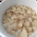 El cooksnap de Laura Parado cuando hizo Compota de manzana.
