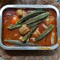 Cooksnap Nor Azlina semasa beliau membuat Asam Pedas Pari.