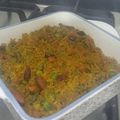 El cooksnap de Becky cuando hizo Arroz al curry con frutos secos.