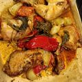 Ha Vu Khanh Cooksnap-ja, amikor elkészítette a(z) Sütőzacskóban sült csirkecomb és csirkemell receptet.