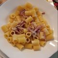il CookFra quando ha preparato Mezze maniche al limone e prosciutto cotto