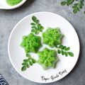 Cooksnap dari Dapur Bunda Daisy untuk resep Puding Telur Dinosaurus (Puding Lumut Daun Kelor)