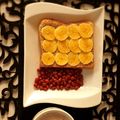 Tumiso Foods's cooksnap of when they made Peanut Butter and Banana Sandwich.