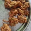 Radha Rani का कुकस्नैप जब उन्होंने आलू के पकौड़े   (aloo ke pakode recipe in Hindi) बनाया था।