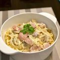 Cooksnap dari mellyp untuk resep Fettucine Carbonara