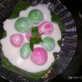 Cooksnap dari Sarin untuk resep Galopuong Ondam (Klepon rendam santan) Enak pakai banget 👌