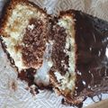 El cooksnap de Natalia Bayón cuando hizo Budín marmolado🍫.
