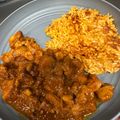 El cooksnap de Hilda Reyes cuando hizo Carne de cerdo en chile colorado.