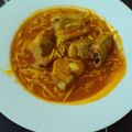 El cooksnap de Noemí López Serras cuando hizo Fideos a la cazuela.