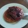 El cooksnap de Fabi cuando hizo Hot cakes de avena chocolate.