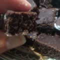 El cooksnap de Clara Sabalette cuando hizo Brownie Chocolatoso Vegano y Sin Tacc.