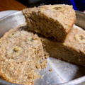 El cooksnap de Antonella Reggiardo cuando hizo Torta de banana 🍌 y coco 🥥 con harina integral y avena.