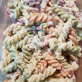 El cooksnap de Carlos A. García Sánchez cuando hizo Caracoles de pasta con salsa.
