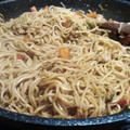 El cooksnap de DelicIANNcook cuando hizo Yakisoba con carne picada y jengibre.