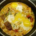 Szamosközi Krisztina Cooksnap-ja, amikor elkészítette a(z) Tejes, szines omlett receptet.