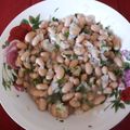 El cooksnap de Teresita Felíz cuando hizo Ensalada de porotos viejos.